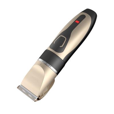 China Viable Professional Rechargeable Hair Trimmer Low Noise Electric Pet Dog Grooming Clippers for sale