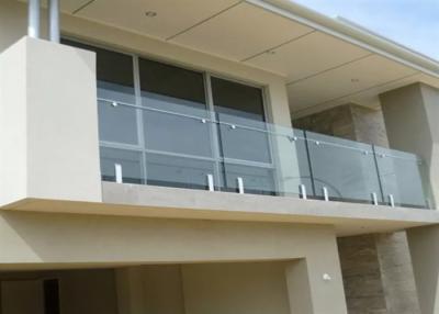 China 4+4mm Structure 1.52mm Pvb Laminated Tempered Glass Anti Uv For Balustrades for sale