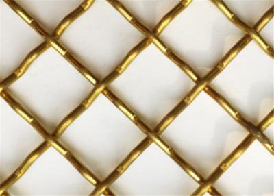 China Customized Copper Square Woven Wire Mesh For Chemical Industry for sale