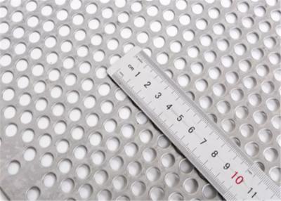 China 1mm Thick Perforated Metal Mesh Products Small Round Hole Flat Filter Galvanized for sale