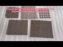 SS304/SS316/SS316L Stainless Steel Woven Wire Mesh 