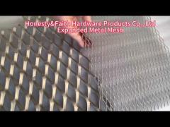 1.5meters Length Galvanized/Aluminium Expanded Metal Mesh For Decoration/Construction/Safety Product