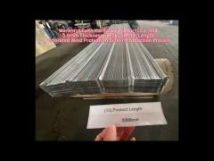 2025Year NEW 0.8mm Galvanized 5Peaks 5m length Perforated Wind Protection Screen Production Process