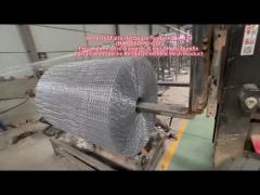 Export 2MM 8Lines 6Rolls per Bundle Galvanized Pipeline Reinforce Welded Mesh Product