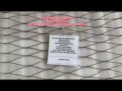 Export SS316 Material Knotted Type Wire Rope Mesh--Sally from HF Company