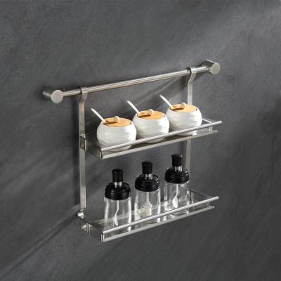 China Sustainable Home Kitchen SUS304 Stainless Steel Dish Drying Rack Metal Dish Rack Kitchen Rack for sale