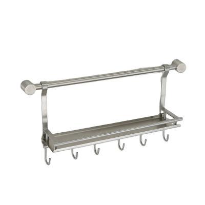 China Viable High Quality Kitchen Accessories Steel Towel Rack Wall SS With Factory Price for sale