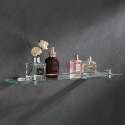 China Modern Top Manufacturer Wall Mounted Shelf Single Row For Bathroom for sale