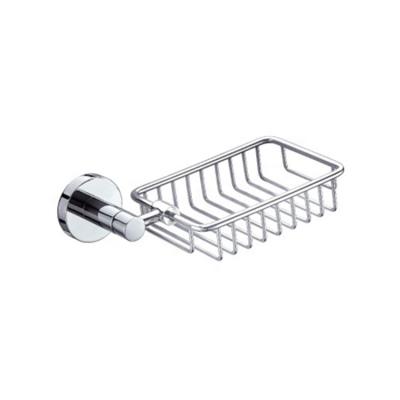 China Modern SUS 304 Stainless Steel Bathroom Accessories Chrome Soap Basket for sale