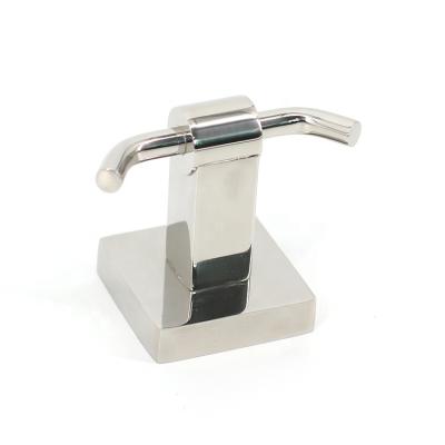 China Modern Chinese Factory Sales Stainless Steel Robe Hook Double Or Single Hook For Bathroom for sale