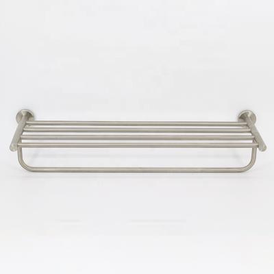 China Modern Microchip Towel Rack With Hook Stainless Steel Wall Mounted Bathroom At Good Price for sale