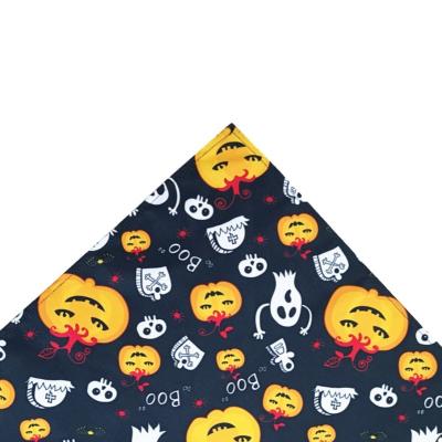 China Viable Hot Sales Pampers Wholesale Customized Dog Triangle Pattern Washable Soft Plaid Multi-design Cute Bandana for sale