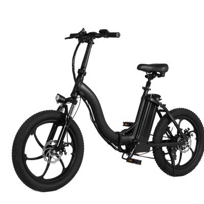 China Aluminum Alloy Electric City Bike 350W/48V Motor 10.4ah Lithium Battery 20