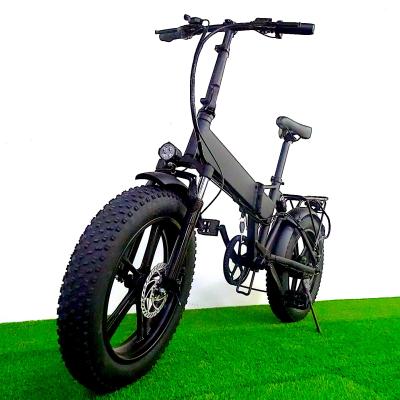 China Aluminum Alloy Fat Tire Electric Bike 250W/48V Motor 10.4ah Lithium Battery 20