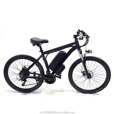 China Aluminum alloy 26 spoke wheel aluminum alloy 500w 48v motor 13Ah battery mountain e bike bicycle for sale