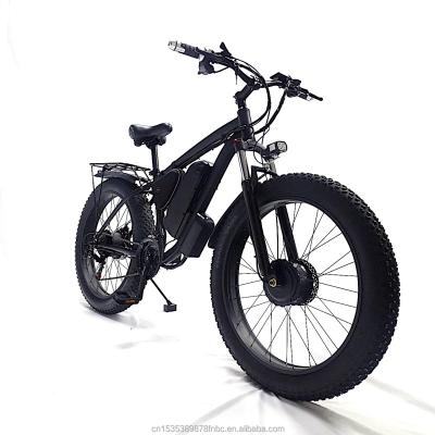 China Wholesale Aluminum Alloy Frame 20Ah Electric Bikes 500w 48v Mountain Bike 26 Dual Hub Electric Motor for sale