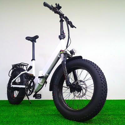 China Aluminum alloy 750w/48v motor 13Ah lithium battery electric bike wholesale easy rider folding electric bike for sale