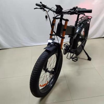 China Aluminum Alloy Fat Tire Electric Bike 1000W/48V 17.5 Fork Lithium Battery Long Oh 26