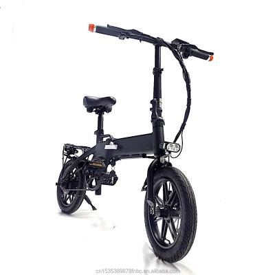 China Hot Sale 14inch Japan Aluminum Alloy Mini Lithium 7Ah Foldable Ion Motor 250w 36v Folding Bike E-Bike for sale