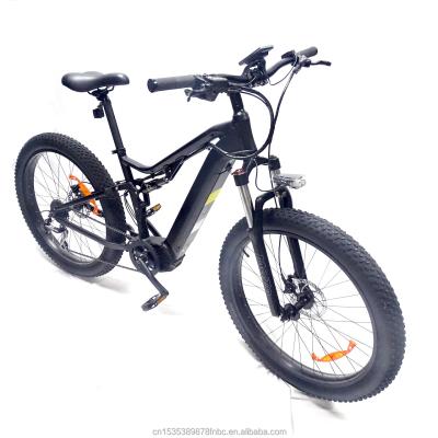 China Aluminum alloy 14Ah battery 27.5inch electric city e bike 500w 48v mid drive motor e bike for sale