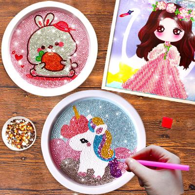 China Modern 5D DIY Rhinestone Picture With Frame Diamond Painting Kids Art Kits for sale