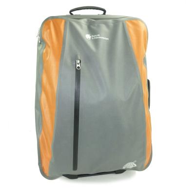 China New Waterproof 420D TPU Bag Orange Trolley Luggage Travel Bag Outdoor Sports Waterproof Duffle Bag Trolley Bag for sale