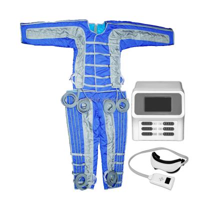 China Detox Professional 2 in 1 Infrared Lymphatic Sauna Suit Lymphatic Drainage Weight Loss Air Pressure Pressotherapy Machine for sale