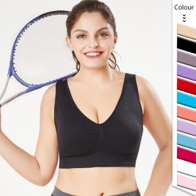 China Breathable Active Women's Breathable Bra Women's Seamless High Waist Fitness Yoga Bra Top Wear Tank Sports Bra for sale