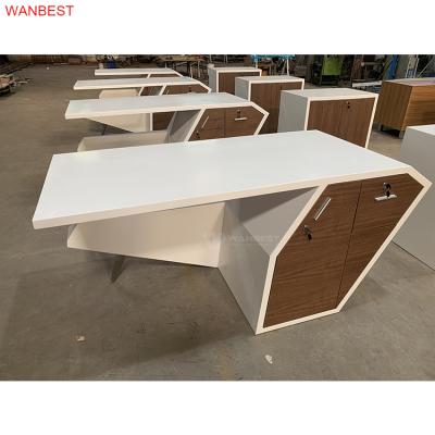 China Factory Serviceable Straight Shape OEM China Office Solid Outdoor Table for sale