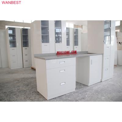 China Gray Granite Kitchen Countertops Competitive Price High Grade Prefab Alabaster Kitchen Countertop KC163 for sale