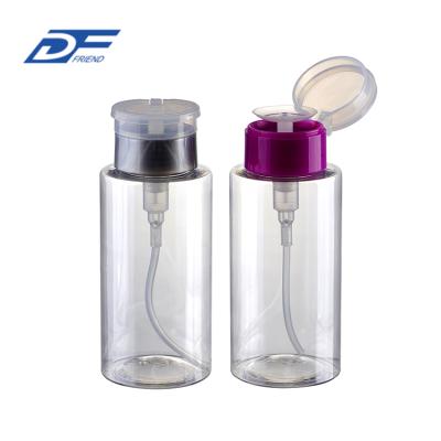 China Non Spill Admitted Nail Professional Art Pump Bottle Design for sale