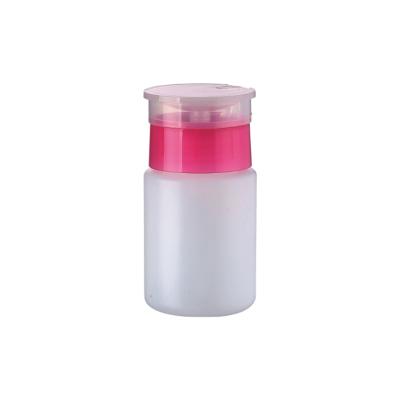 China Personal Care Factory Direct Wholesale PE Nail Plastic Bottle Customized Color Oil Bottle Nail Polish Cleaning Bottle for sale