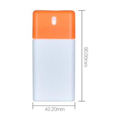 China Personal care 20ml card spray bottle, pp spray bottle 20ml, card of 20ml perfume bottles for sale