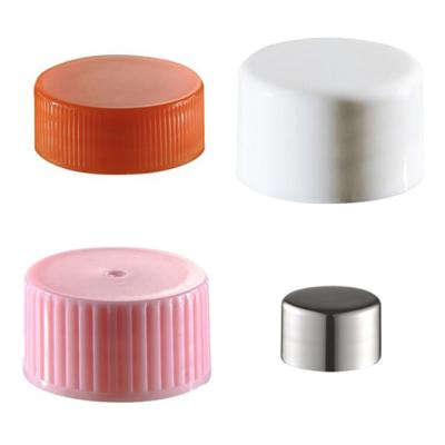 China 28mm child safe plastic screw cap/bottle lid/screw plastic cap for sale