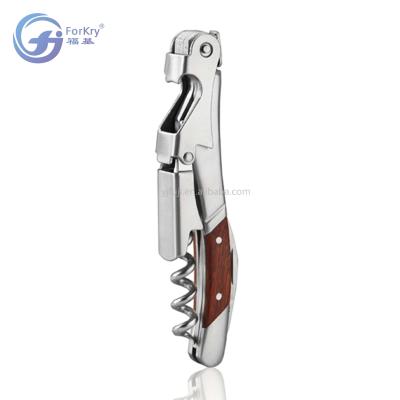 China Stored High Quality Classic Wooden Wine Opener With Different Handle for sale