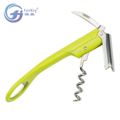 China FORKRY Stocked Hot Selling Promotional Wine Opener With Different Colors for sale