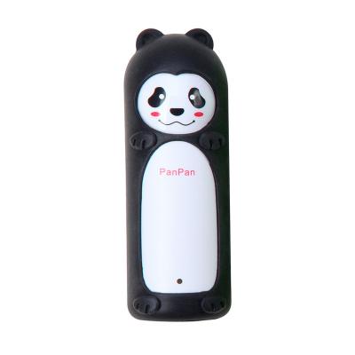 China Factory Wholesale Creative LED Display Cartoon Printed Logo Travel Outdoor Portable Mini Power Bank for sale