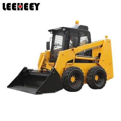 China Farms China taian leeheey brand 50hp japan engine skid steer loader LH750 for sale for sale