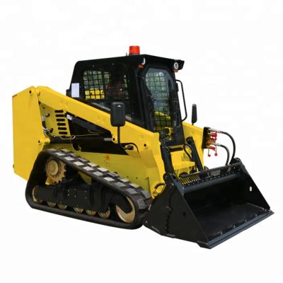 China Mini machinery repair shops rubber track skid ox loader with 4 in 1 bucket for sale for sale