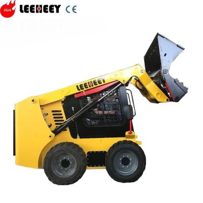 China Hotels LH1075 Rated Load 1000 Kg Agriculture Equipment Crawler Skid Steer Loader With Clamp Or Bulldozing Bullet for sale