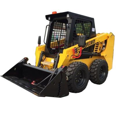 China Farms Cheap Hydraulic Backhoe Wheel Loader With Skid Steer Backhoe Attachment for sale