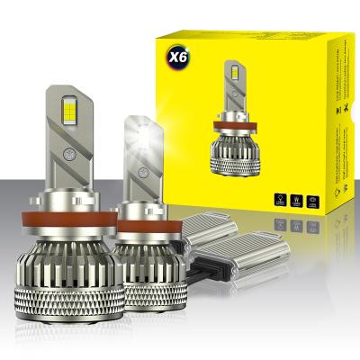 China CARALL Car H4 LED Headlight Bulbs, 6000K Cool White IP68 Aveo Waterproof LED Headlight Conversion Kit for sale