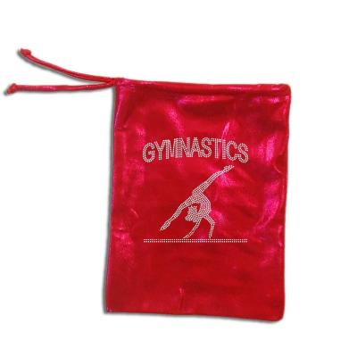 China Fashion Gym Handbag Fabric Bag Shiny Match Dancer Tights Bag for sale