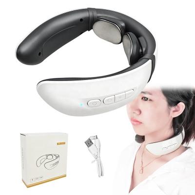 China Handheld 6 Speeds 18 Modes Handheld Smart Tissue Cordless Deep Tissue Neck Massager For Home Office Sports for sale