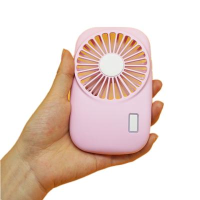 China Lower Noise Portable Fans Mini USB Rechargeable Hand Fan With Strap For Air Cooling for sale