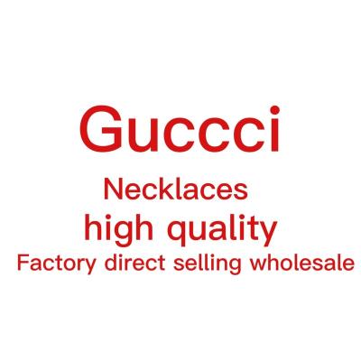 China Other Imitation Gucci Imitation Necklace Luxury Jewelry Necklace Factory Outlet for sale