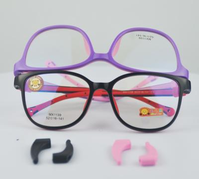 China Reading game kids working optical framesnew model arrived high quality silicone optical glass frame eyewear kids ready stock for sale