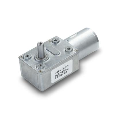 China High Torque DC 6v 12v 24v Metal Gearbox DC Motor JGY Worm Gear Reducer Totally Enclosed Motor for sale