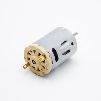 China High Power High Power Miniature DC RS380 Motor 6V 12V Water Pump Brushed Motor Totally Enclosed for sale