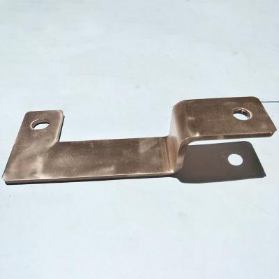 China special-shaped connection copper bar CU1100 busbar busbar copper bar vertical bending copper bar BUSBAR 21 - 30 AWG for sale